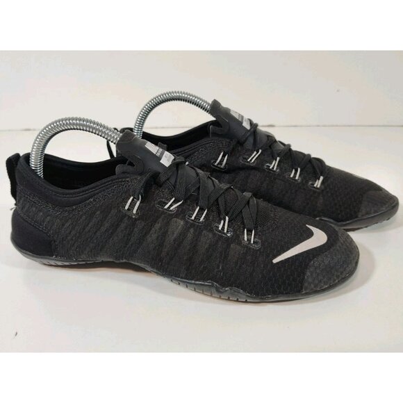Nike Training Free 1.0 Cross Bionic Shoes Women's 8 Black 641530-001 Workout - Picture 1 of 9